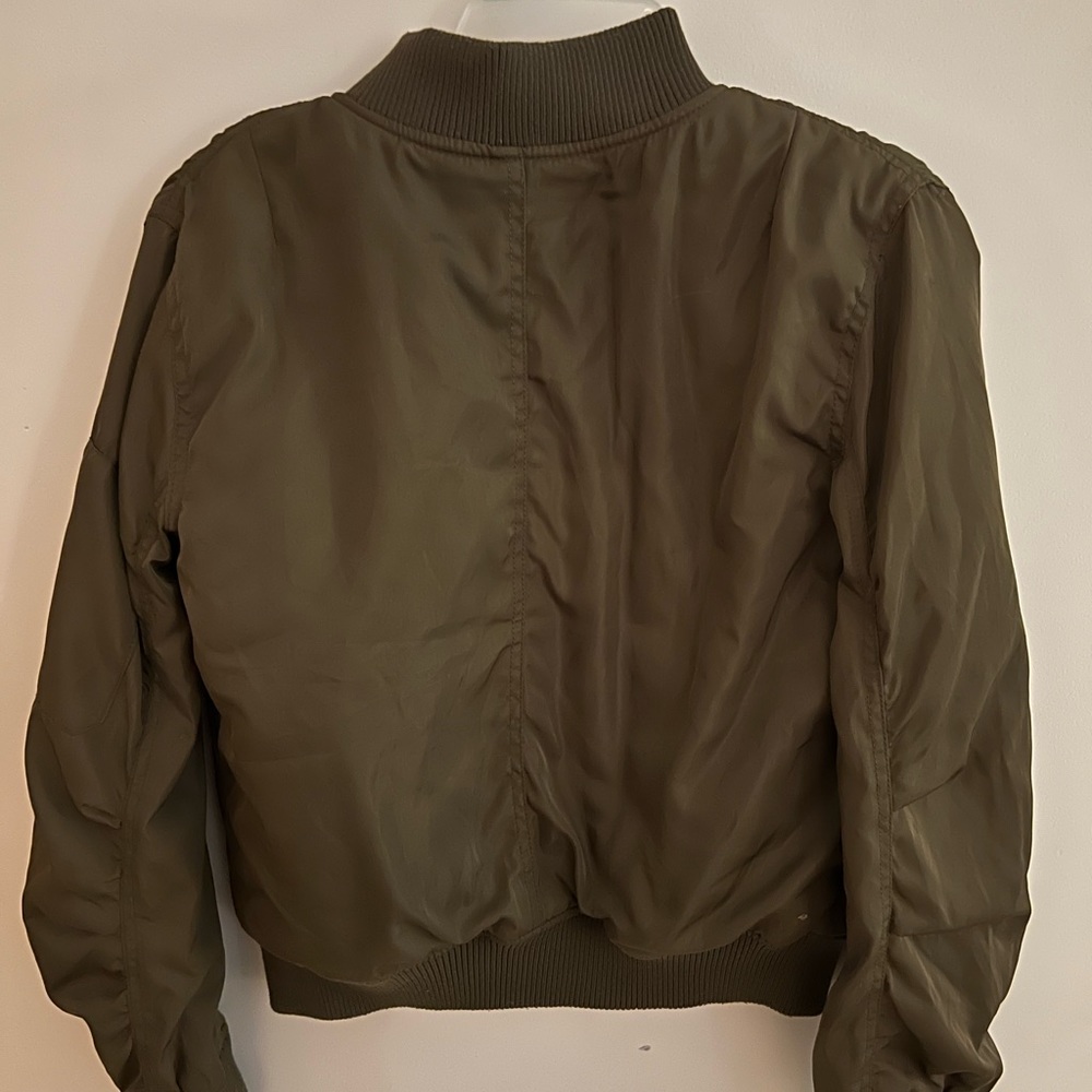 army green jacket